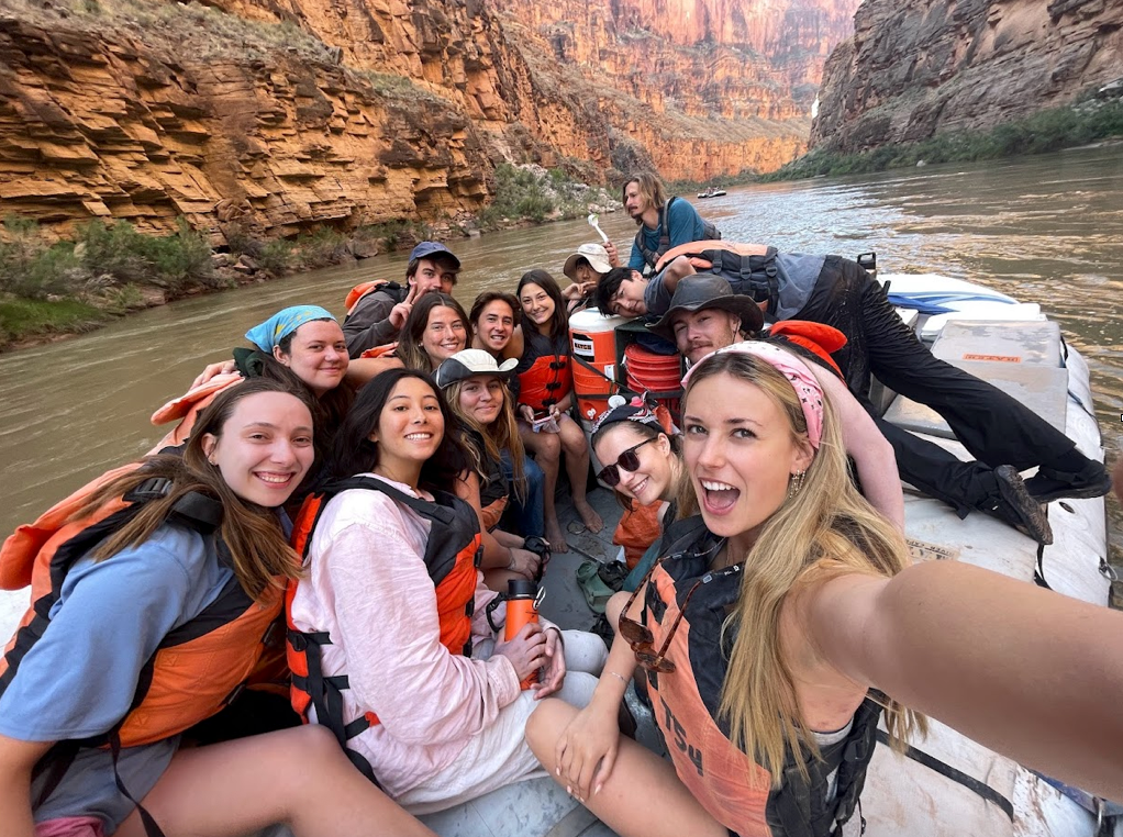 Tulane Grand Canyon Trip - Group Photo on River